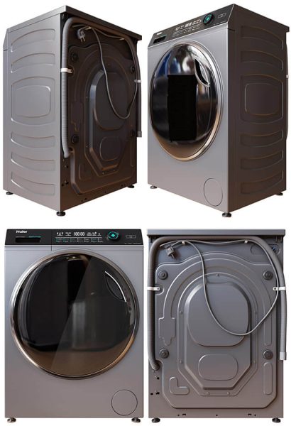 海尔HAIER HW80-B14979S洗衣机3D模型（OBJ,MAX）