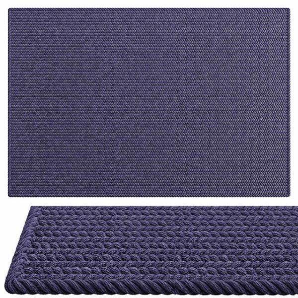 厚的编织地毯3D模型（FBX,MAX）