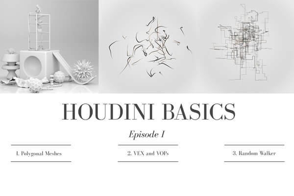 Houdini 18.5初学者教程：基础功能系列教程