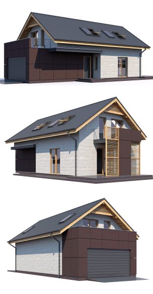 住宅 房屋3D模型（FBX,MAX）
