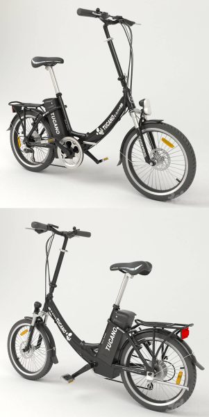 Tucano Basic Renan电动自行车3D模型（OBJ,MAX）