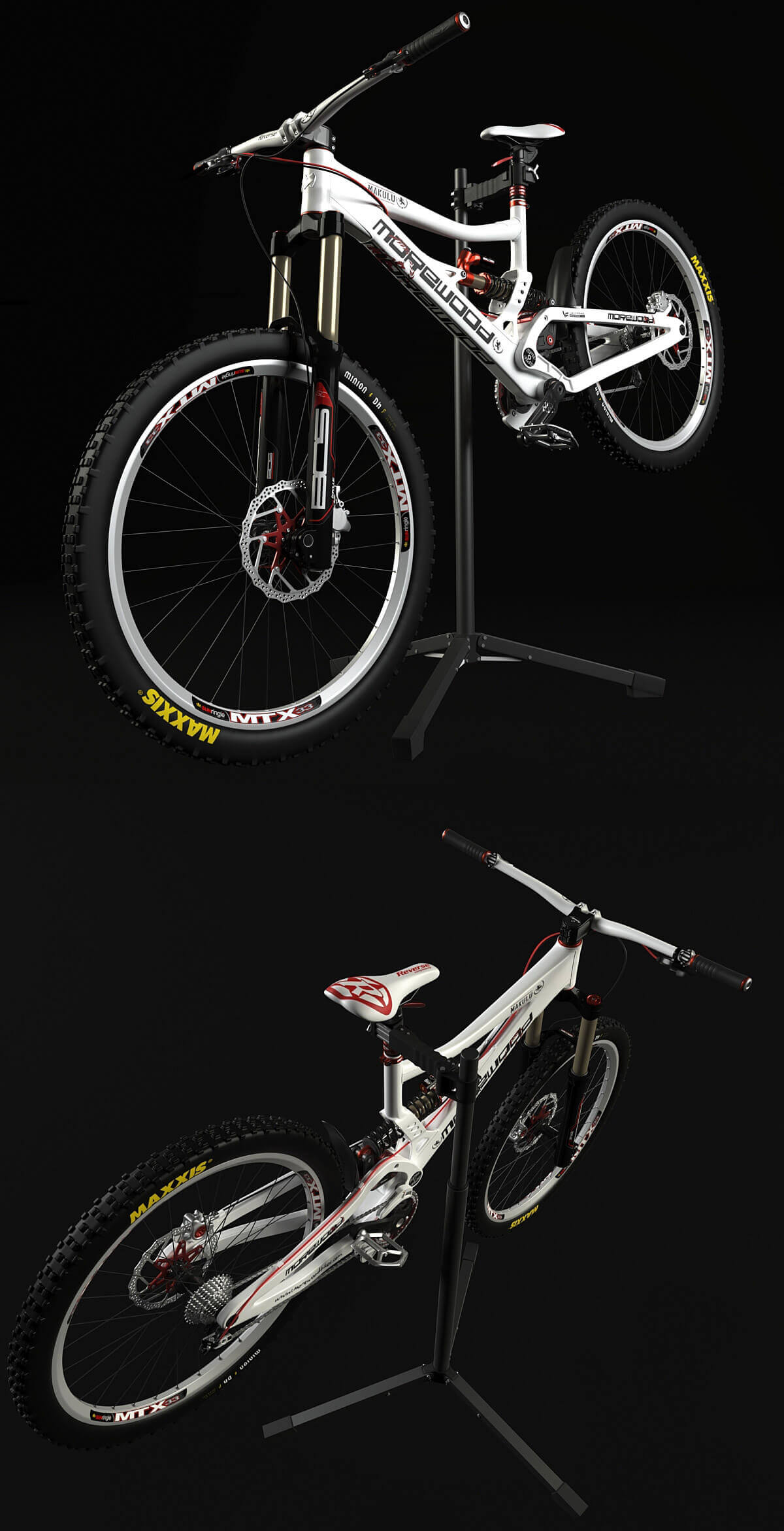 Morewood Makulu专业自行车3D模型（OBJ,FBX,MAX）插图