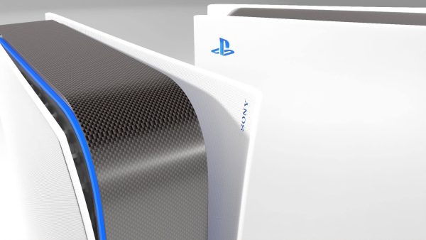 Playstation 5 – Sony PS5游戏机,PS5 3D模型下载（OBJ,FBX）