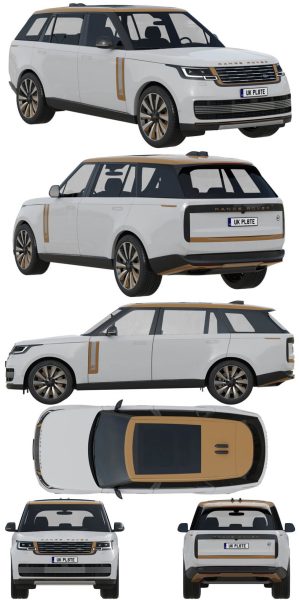 2022路虎揽胜Land Rover Range Rover SV LWB Serenity SUV汽车3D模型（OBJ,FBX）