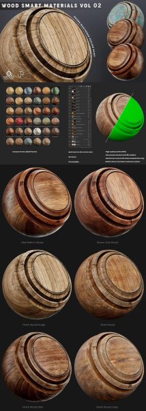 木材木头材质智能材料大集合 Vol.2