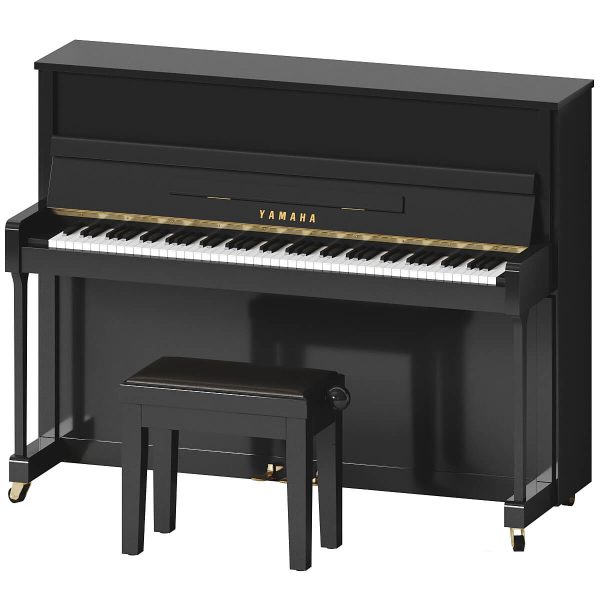 带长凳的雅马哈Yamaha b2 PE钢琴3D模型（OBJ,MAX）