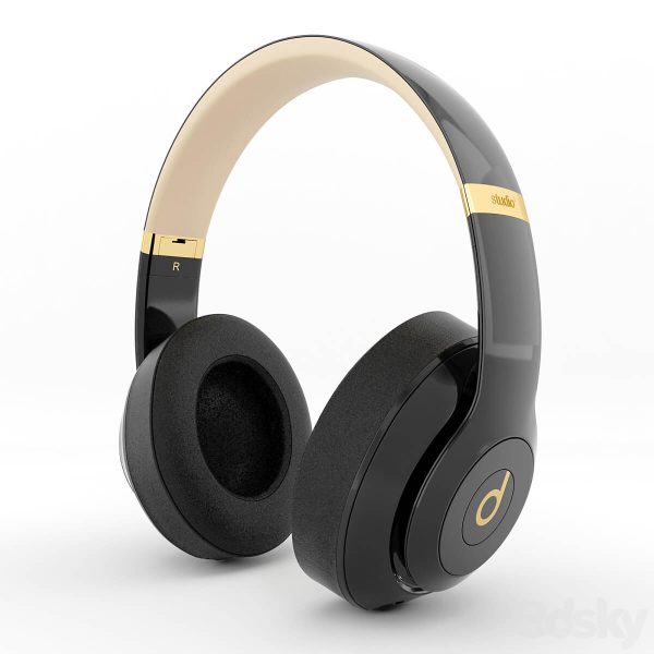 Beats Studio无线耳机3D模型（OBJ,FBX,MAX）