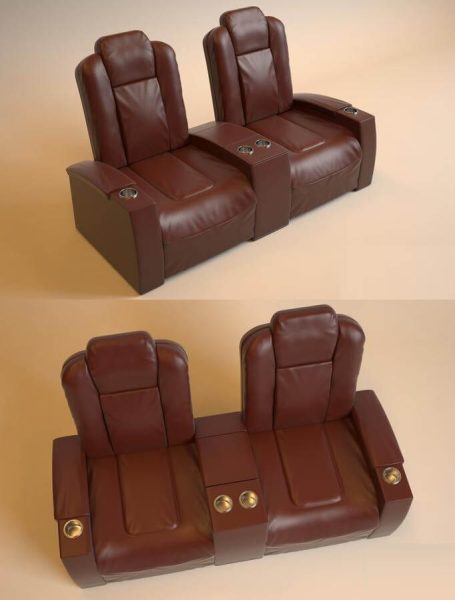 电影院座椅3D模型（OBJ,FBX,MAX）