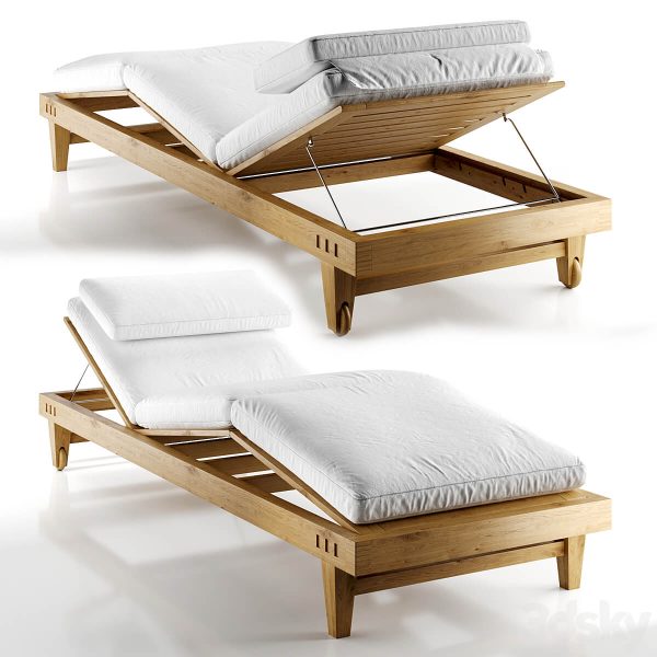 Summit Furniture TR220躺椅3D模型（OBJ,MAX）