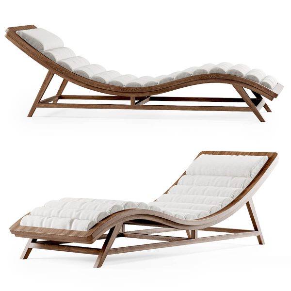 高品质的休闲户外沙发椅躺椅3D模型（OBJ,FBX,MAX）