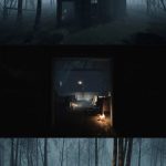 阴森氛围的恐怖森林游戏场景-虚幻引擎