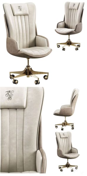 Visionnaire 设计的 Sektor 办公室扶手椅 – 3D模型-MAX | FBX | OBJ