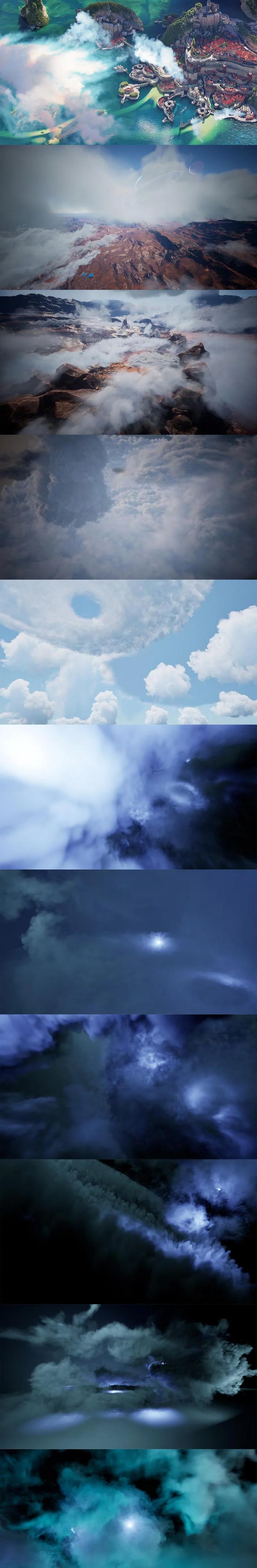 多种云彩烟雾VBD大集合-虚幻引擎插图