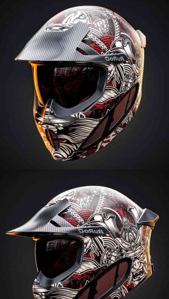 时尚高端个性的摩托车电瓶车头盔3D模型—MAX | FBX | OBJ