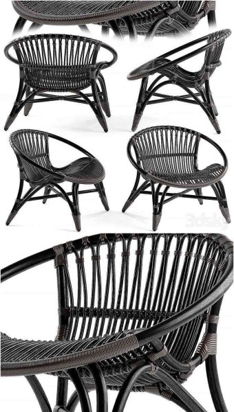 感觉良好的椅子设计3D模型-MAX | FBX | OBJ