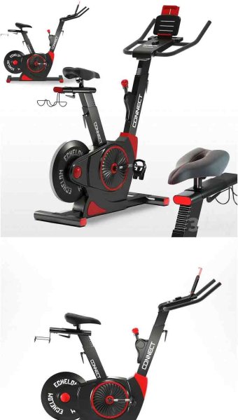 健身自行车动感单车Echelon ex3 connect 3D模型-MAX | OBJ