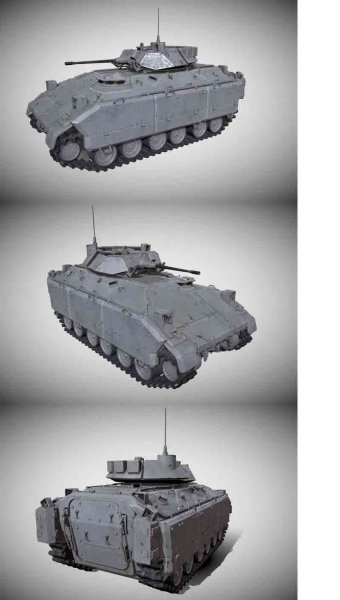 虎II坦克坦克3D模型-MAX | FBX | OBJ