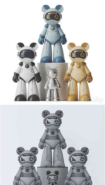 星际熊3D模型—MAX | FBX | OBJ