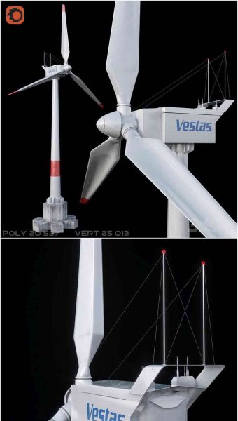 风力发电机3D模型—MAX | FBX | OBJ