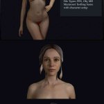 裸体女孩人体3D模型—MAX | FBX | OBJ