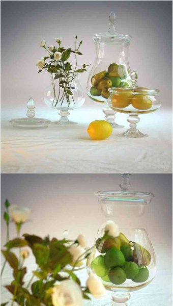 带水果的装饰花瓶3D模型—MAX | FBX | OBJ
