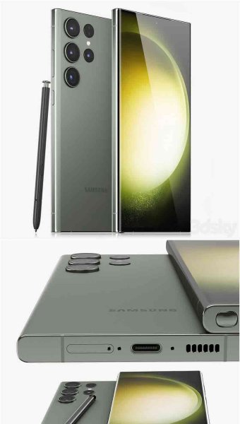 三星Galaxy S23 Ultra手机3D模型—MAX | FBX | OBJ