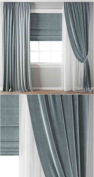 时尚简约的窗帘3D模型—MAX | FBX | OBJ