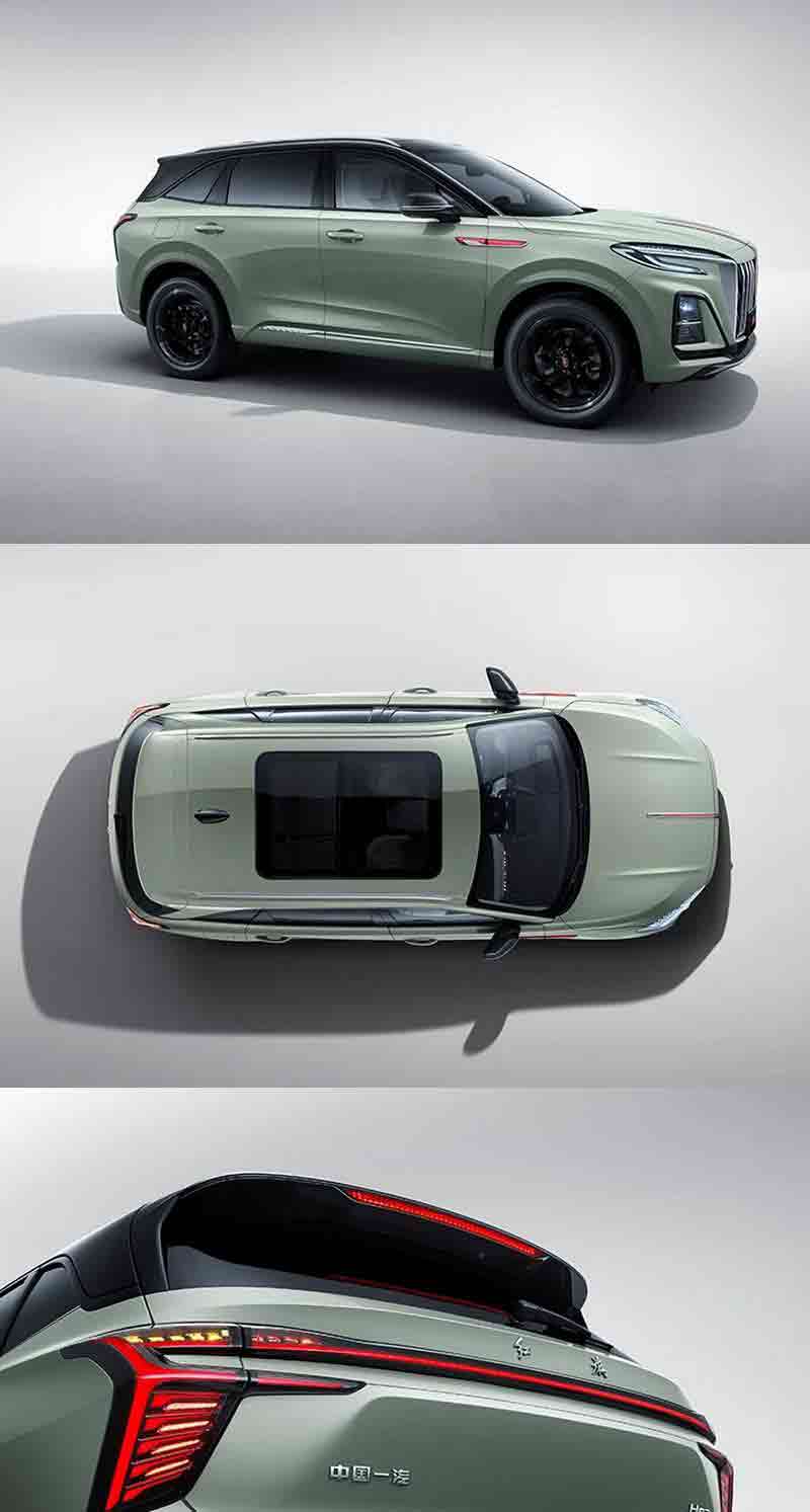 高品质的一汽红旗HS3汽车3D模型—MAX | FBX | OBJ插图
