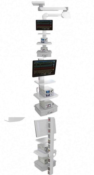 心电图医疗仪器低多边形3D模型—MAX | FBX | OBJ