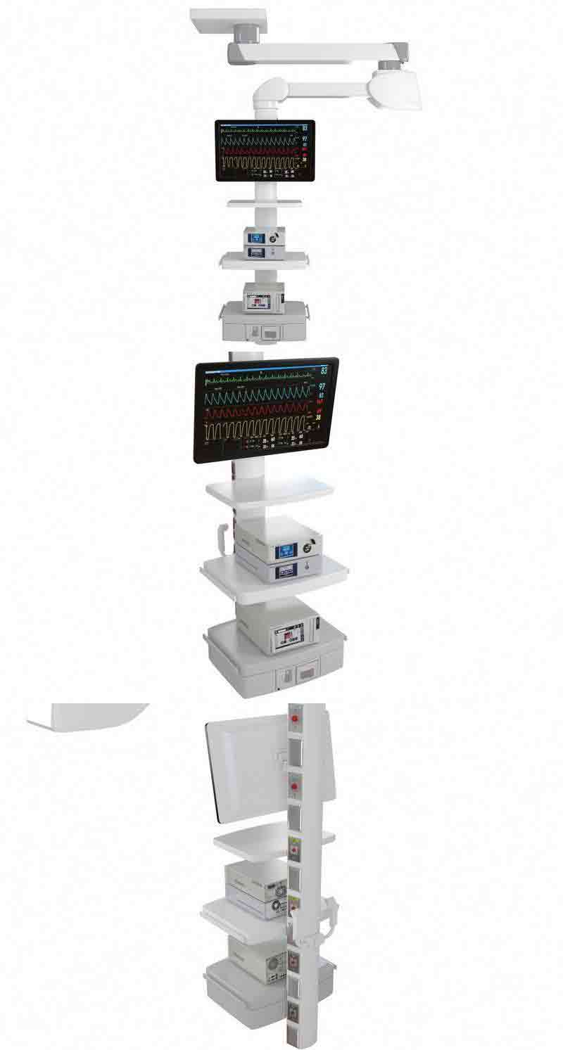 心电图医疗仪器低多边形3D模型—MAX | FBX | OBJ插图