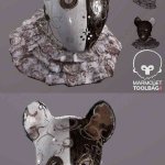 丑角风格面具3D模型—MAX | FBX | OBJ