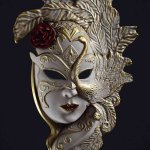 奢华的高品质威尼斯面具3D模型—MAX | FBX | OBJ