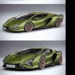 兰博基尼 Sian 2020款汽车3D模型—MAX | FBX | OBJ