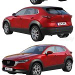 马自达Mazda CX-30汽车3D模型—MAX | FBX | OBJ