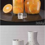 橙子柠檬水果汁3D模型—MAX | FBX | OBJ