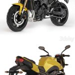 雅马哈 FZ8N 2011款摩托车3D模型—MAX | FBX | OBJ