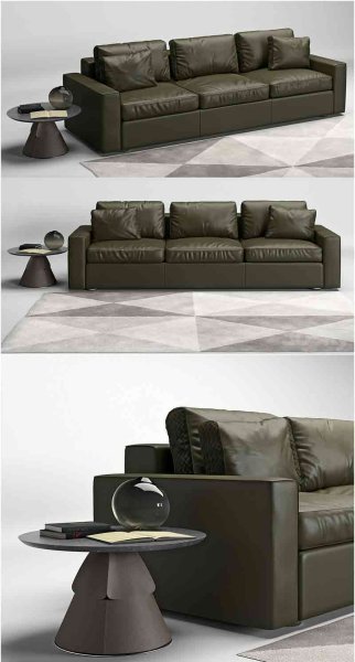 时尚高端现代风格的高品质沙发桌子3D模型—MAX | FBX | OBJ