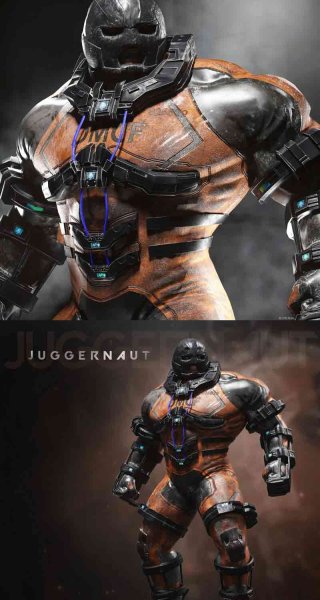 巨无霸Juggernaut 粉丝艺术人物3D模型—MAX | FBX | OBJ