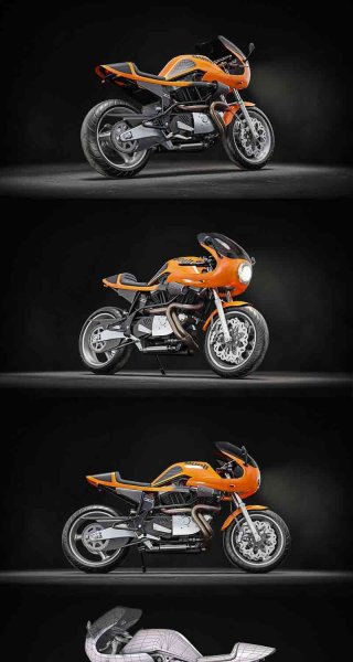 Buell M2 Cyclone 摩托车3D模型—MAX | FBX | OBJ