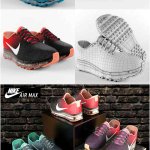 耐克运动鞋 Nike Air Max 3D模型大集合—MAX | FBX | OBJ