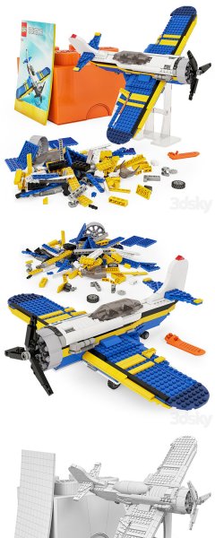 LEGO Creator №31011乐高积木玩具3D模型大集合—MAX | FBX | OBJ